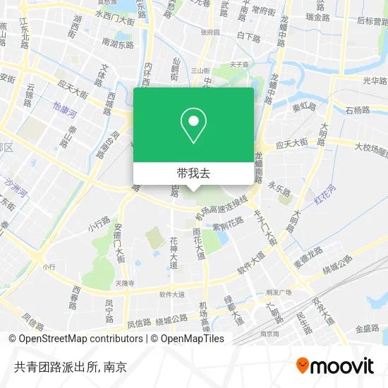 共青团路派出所地图