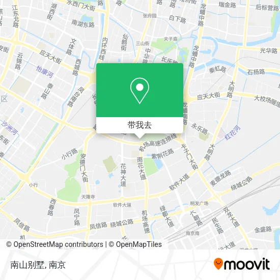 南山别墅地图