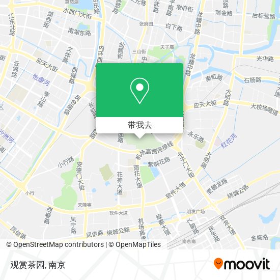 观赏茶园地图