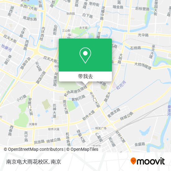 南京电大雨花校区地图