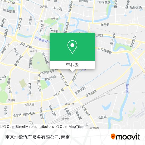 南京坤欧汽车服务有限公司地图