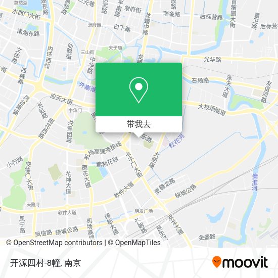开源四村-8幢地图