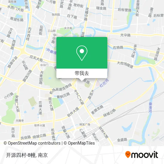 开源四村-8幢地图