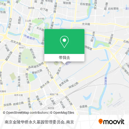 南京金陵华侨永久墓园管理委员会地图