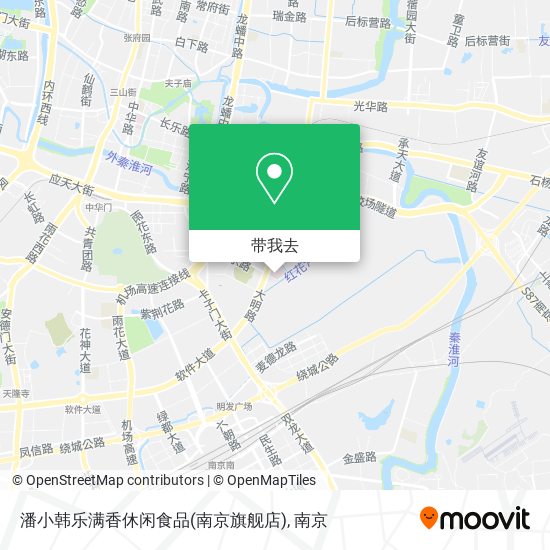 潘小韩乐满香休闲食品(南京旗舰店)地图