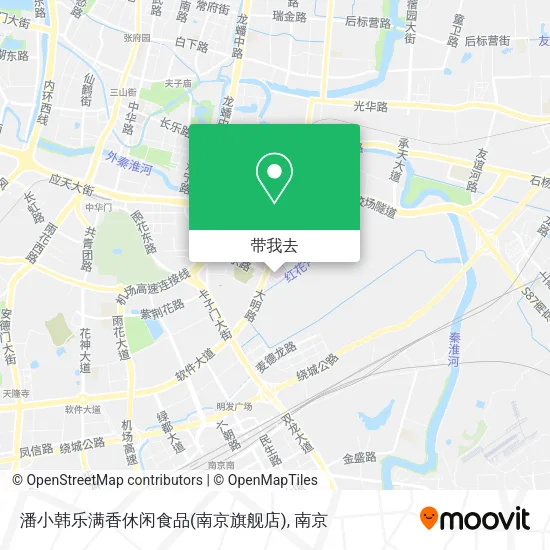 潘小韩乐满香休闲食品(南京旗舰店)地图