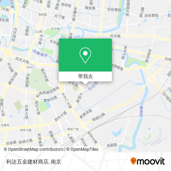 利达五金建材商店地图
