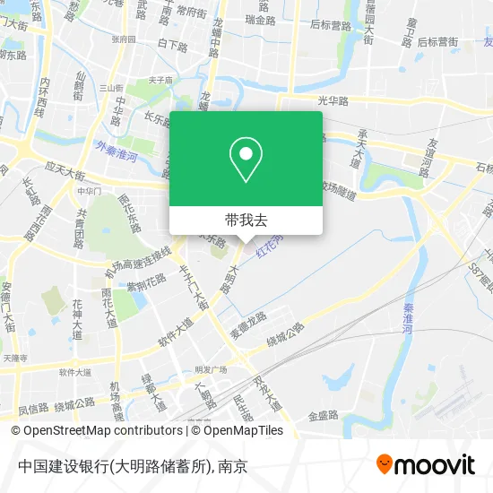 中国建设银行(大明路储蓄所)地图