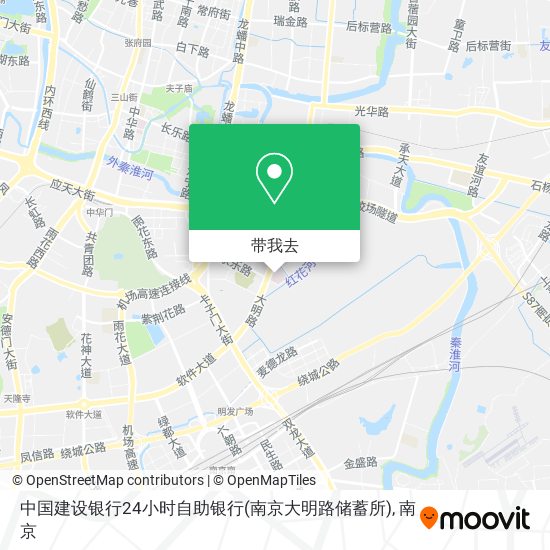 中国建设银行24小时自助银行(南京大明路储蓄所)地图