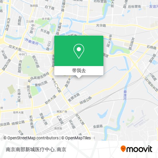 南京南部新城医疗中心地图