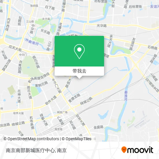 南京南部新城医疗中心地图