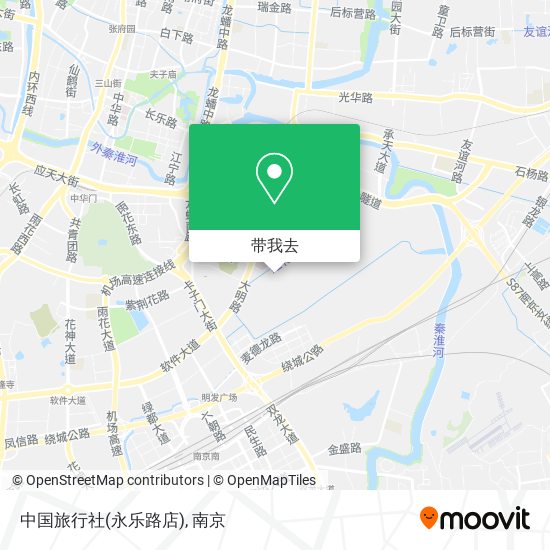 中国旅行社(永乐路店)地图