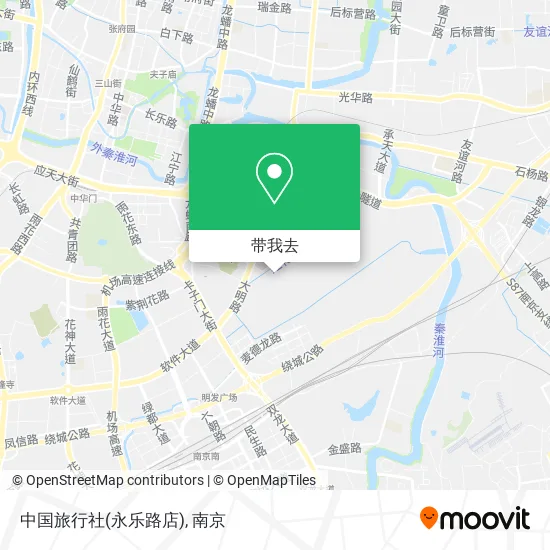 中国旅行社(永乐路店)地图