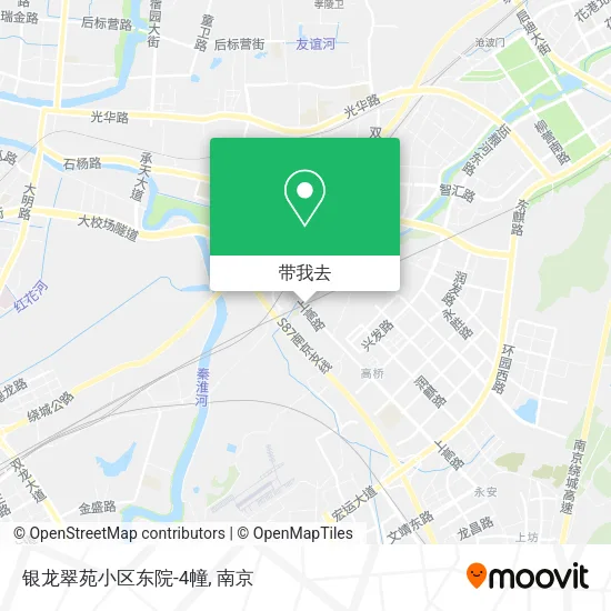 银龙翠苑小区东院-4幢地图
