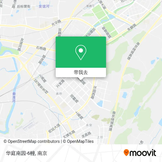 华庭南园-6幢地图