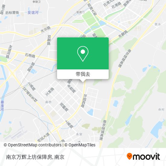 南京万辉上坊保障房地图