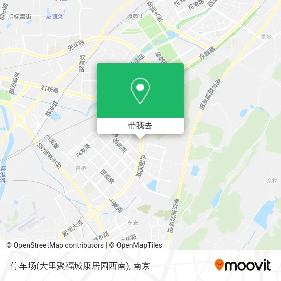 停车场(大里聚福城康居园西南)地图