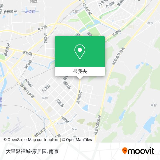大里聚福城-康居园地图