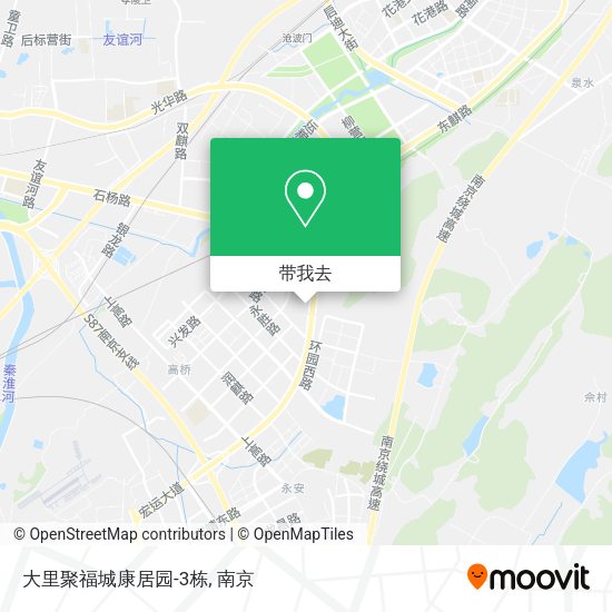 大里聚福城康居园-3栋地图