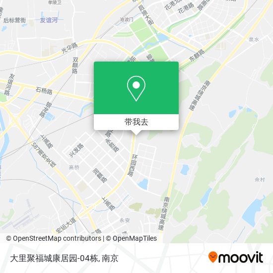 大里聚福城康居园-04栋地图