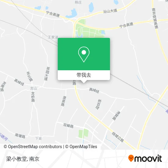 梁小教堂地图