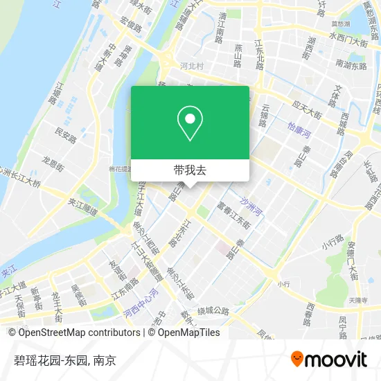 碧瑶花园-东园地图