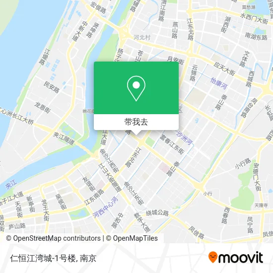 仁恒江湾城-1号楼地图