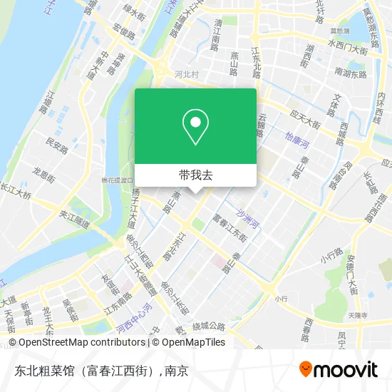 东北粗菜馆（富春江西街）地图