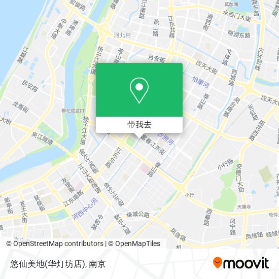 悠仙美地(华灯坊店)地图