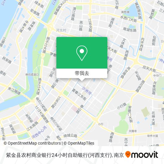 紫金县农村商业银行24小时自助银行(河西支行)地图