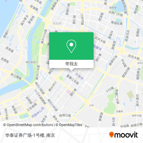 华泰证券广场-1号楼地图