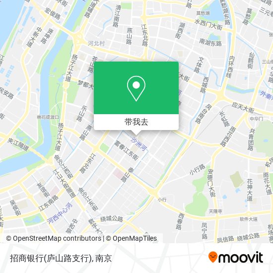 招商银行(庐山路支行)地图