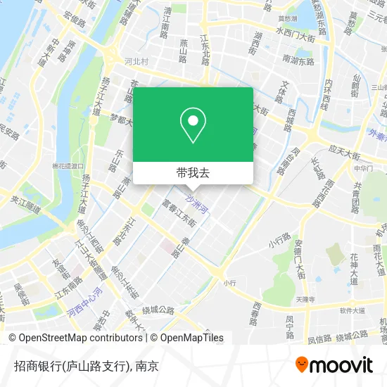 招商银行(庐山路支行)地图