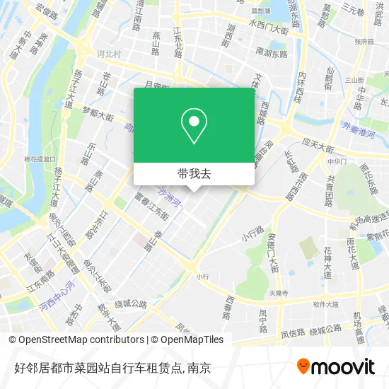 好邻居都市菜园站自行车租赁点地图