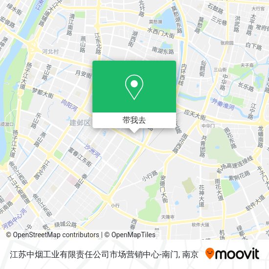 江苏中烟工业有限责任公司市场营销中心-南门地图