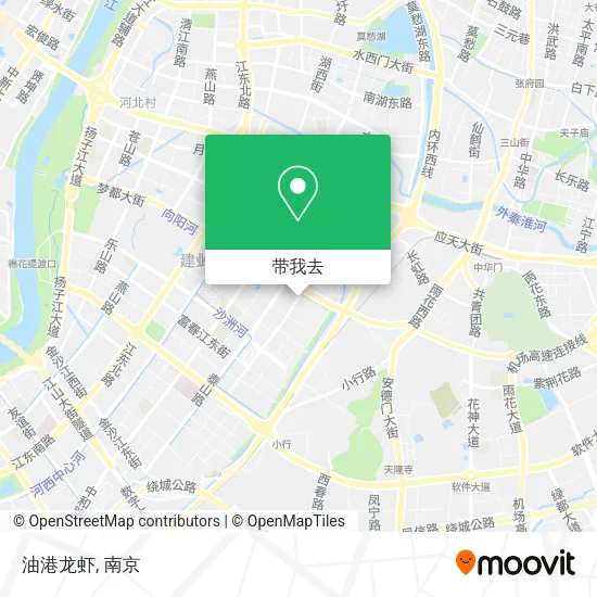 油港龙虾地图
