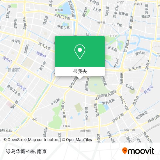 绿岛华庭-4栋地图