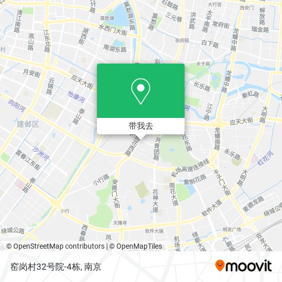 窑岗村32号院-4栋地图