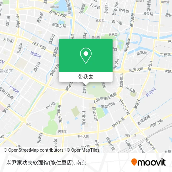 老尹家功夫软面馆(能仁里店)地图