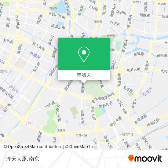 淳天大厦地图