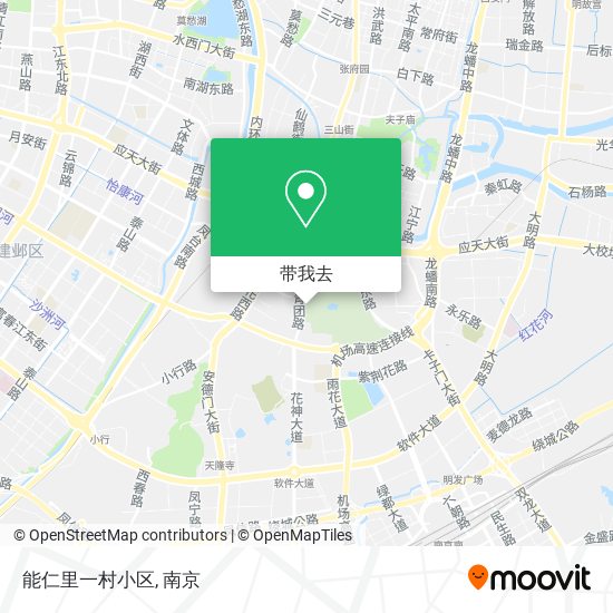 能仁里一村小区地图