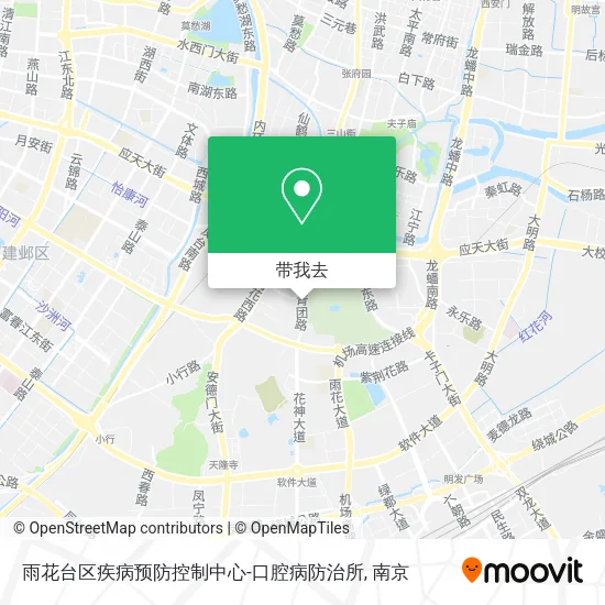 雨花台区疾病预防控制中心-口腔病防治所地图