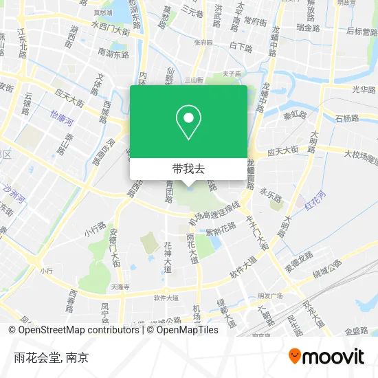 雨花会堂地图