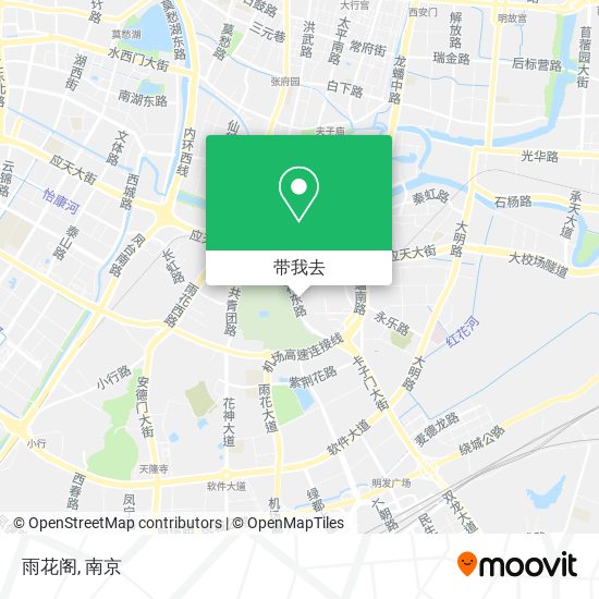 雨花阁地图