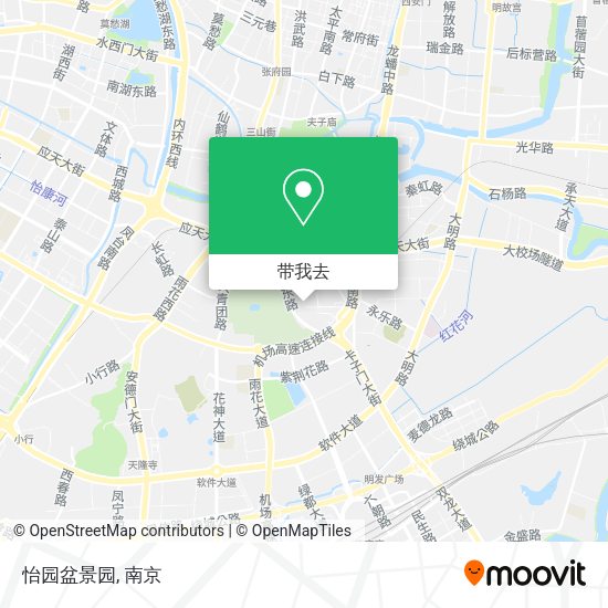 怡园盆景园地图