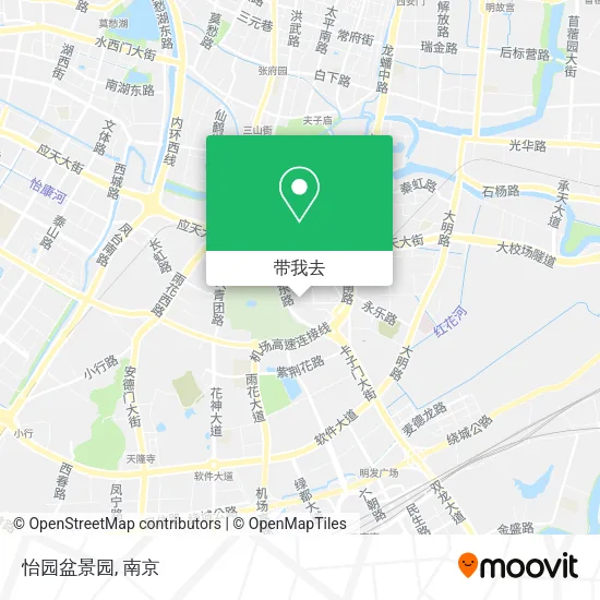 怡园盆景园地图