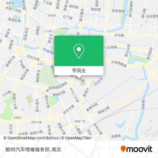 酷特汽车维修服务部地图