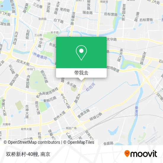 双桥新村-40幢地图