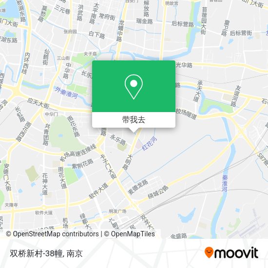 双桥新村-38幢地图