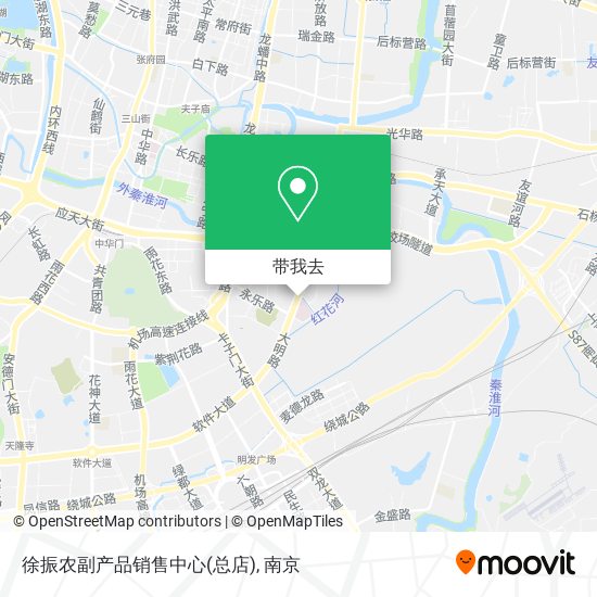 徐振农副产品销售中心(总店)地图